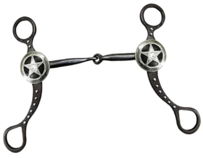 Sharplace Morso per Cavallo Retro Professionale Accessori per Cavalli All'aperto Filetto per Cavallo Western