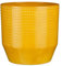 Mica Decorations Pot de fleurs Nola - 23x23x22 cm - Céramique - Ocre