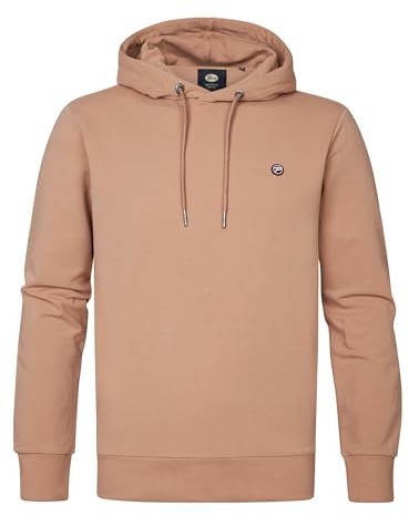 Petrol Industries Herren Kapuzenpullover - Sweatshirt Pullover Rundhals - Hoodie Mit Kapuze - Herrenbekleidung - Braun - XL