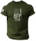 Shirt Herren USA Flagge - Stars and Stripes - US Army T-Shirt Männer - Chopper Biker Tshirt