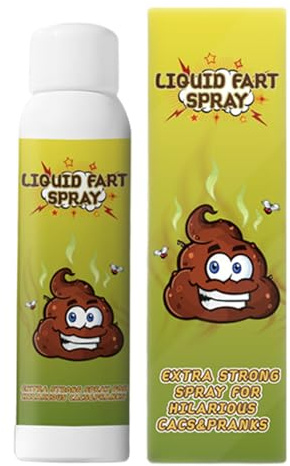 DAWCBVJQ Spray de Pedos - Spray Líquido Potente de 100ml con Olor Fétido para Bromas - de Broma Duradero para Fiestas Eventos Oficina Hogar Regalo