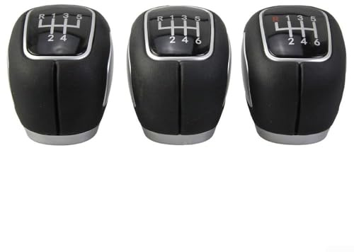 Schaltknauf für Chevrolet Cruze 2011 2012 und Mitsubishi Modelle einschließlich Outlander und Lancer IX 2010, ABS und Leder Material (B)