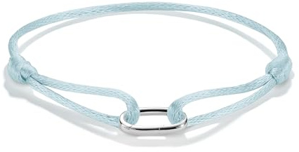 THOMAS SABO Connect Textile Bracelet 925 Sterling Silver