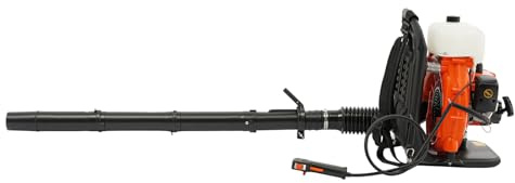 Rucksack-Laubbläser 2-Takt 41,5ccm – Benzin-Laubsauger mit 508,5 CFM Luftstrom für Rasen, Hof & Schnee, Leistung 2,135 kW