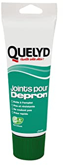 Quelyd Joints pour Depron – Colle Joint pour Plaques d’Isolation Thermique Depron Quelyd – Colle en Pâte Prête à l’Emploi – Sans Solvant – Couleur : Blanc