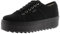 Victoria Basket Lona Plataf. Negra, Zapatillas Hombre, 37 EU