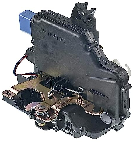 Frankberg Cerradura de puerta Servomotor Delantero Izquierda 8-Postes Compatible con Ibiza III 6L1 Limusina 2002-2009 Polo 9N Limusina 2001-2009 Sustituir# 3B1837015AQ