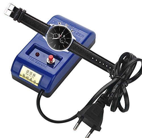 Entmagnetisierer Uhren, Uhr Entmagnetisierer Quarzuhr Reparatur Mechanische Armbanduhr Watch Entmagnetisierer Uhr Reparatur Entmagnetisierungswerkzeug Uhr Magnetizer Machine Degaussing Tool
