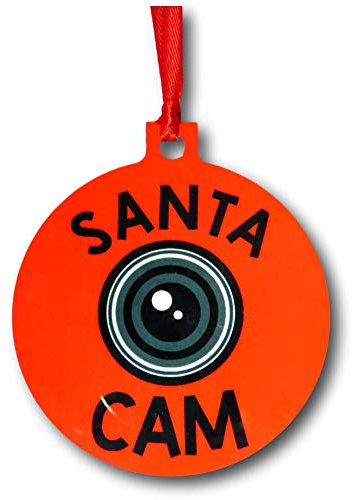 the T bird Santa Cam Christmas Decoration | Santa Tree present | Santa Camera | Naughty children house | Tree Decoration | Housewarming present Keepsake | tree ornament