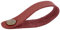 Alomejor Gitarrenhals Gurt, Premium Leder Gitarrengurt mit Knopf Gitarren Hals Gurt Geeignet für Akustik-, Elektro-, Bass- und Ukulele-Gurte(20.00 * 2.00 * 2.00cm-Braun)