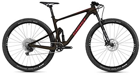 Ghost Lector FS SF LC U Essential 29R Fullsuspension Mountain Bike 2021 (M/46.5cm, Chocolate/Riot Red)