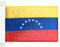 AZ FLAG - Drapeau Vénézuela Sans Ecusson - 45x30 cm - Pavillon Nautique Vénézuelien 8 Étoiles Spécial Bateau Et Extérieur En Maille Bloquée Avec Anneaux Plastiques Intégrés - 30g