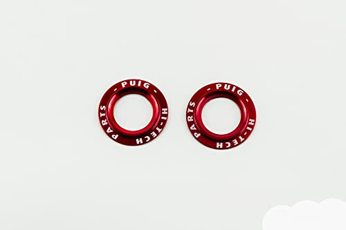 Puig 20271R Set Aluminium Rings Red
