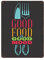 Metallblechschild Unny Kitchen Good Food Good Mood Restaurant Blechschild Metall-Aluminiumschild Vintage Wanddekoration Retro Poster für Bars Restaurants Cafés Kneipen Heimdekoration 16x12