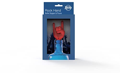 Winkee Rocks - Rock Hand Spirituosen Ausgießer I Ausgießer für Ölflasche I Flaschenverschluss aus Silikon