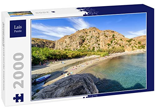 Lais Puzzle Strand von Preveli auf der Insel Kreta, Griechenland 2000 Teile