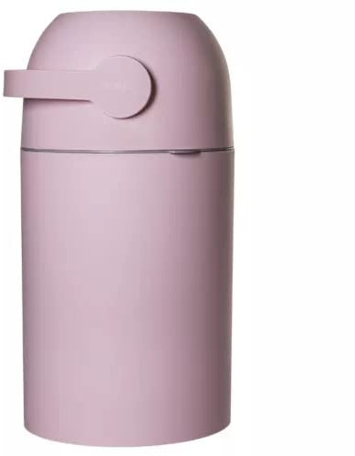 KEMMLIT Windeleimer geruchsdicht ohne Kassette mit Deckel und großes Fassungsvermögen für bis zu 25 Babywindeln inkl. Geruchsstop-System - Funktioniert mit herkömmlichen Tüten (Pink)