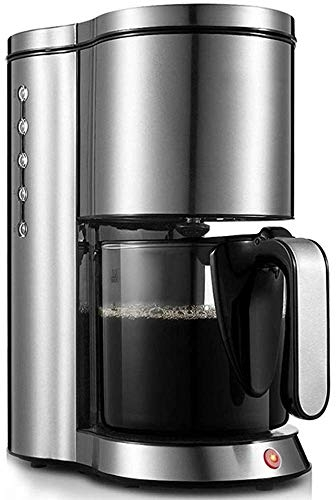 SOVORM Coffee Maker Machines Home Commercial Office Italian Semi-Automatic Steam Milk Frother Coffee Machine Black The New