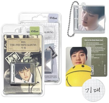 EXO D.O - 2nd Mini Album [Somebody(gidae)] (SMini - Random Ver.) Cover + SMini Case + Keyring Ball Chain + Music NFC CD + Photo Card + 2 Extra Photocards