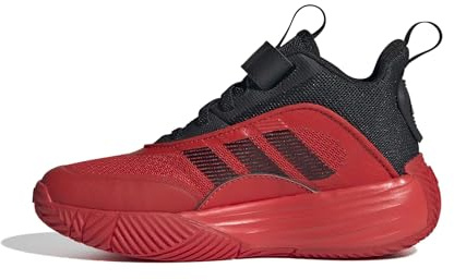 adidas Mixte Enfant Ownthegame 3.0 Shoes, Core Black/Red/Red, 28.5 EU