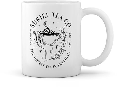 Suriel Tea Co Acotar Court Of Thorns And Roses Weiße Tasse Mug