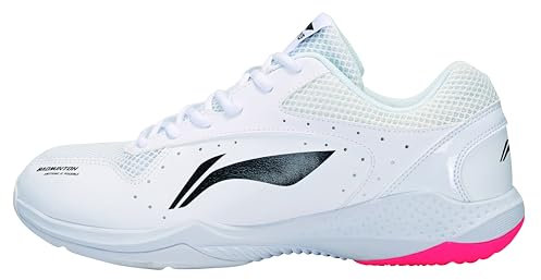 LI-NING Badmintonschuh Donner Training Hallenschuh Indoorschuh Unisex (weiß, EU Schuhgrößensystem, Erwachsene, Numerisch, M, 45)