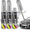 Penriter 3 Stück Auto Lackstift Silber, Glänzend Lackstifte Für Auto Kratzer[36ml], Autolackstif mit Präzisionspinsel, Auto Reparatur Lack, Autolack Kratzer Entferner Lackstift Auto Lackreparaturstift