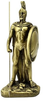 Leonidas Statue König von Spartan 300, handgefertigte Skulptur, 21 cm