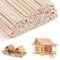 200 pièces bâtonnets de bois 300mm x 3mm, baton barbe a papa, baguettes bois pour DIY, baguette bois à papa, bâtonnet en bois pour artisanat et décoration