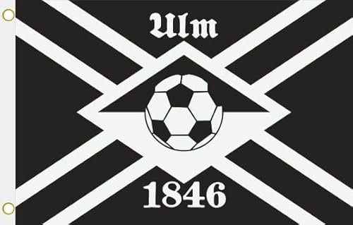 U24 Flagge Fahne Ulm 1846 Hissflagge 90 x 150 cm
