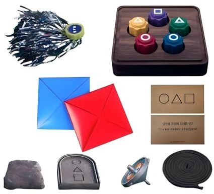 YXthognyx Gonggi Koreanisches Spiel,Spiel Spielzeug Set -Koreanische traditionelle Familie Reise Spiele, Gonggi Koreanisches Spiel EIN wunderbares Geschenk (Set)