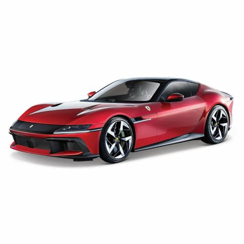 Bburago – Ferrari 12 Cilindri, Diecast-Modellauto 1:43, detailgetreue Nachbildung des V12 Cavallino Rampante, elegantes sportliches Design, offiziell von Ferrari lizenziert, empfohlenes Alter 3+ Jahre