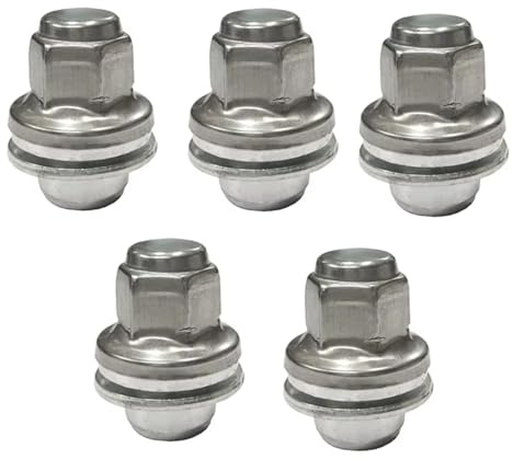 TONMHXA Radmuttern Kompatibel Mit Jaguar Für S-Type, 5 Stück, Radmuttern, Radmuttern, Stahlradschrauben, Reifenschrauben, Radmuttern, OEM: C2C35294010