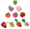 YARNOW 10Stücke Teiliges Fingerpuppen Aus Handpuppen Für Obstmotiven Für Geschichtenerzählen Und Frühe Bildung Lustiges Lernspielzeug Für Kleine