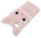 SEWACC del teléfono del Gato Funda de teléfono de Felpa Cubierta Decorativa del teléfono Funda de teléfono esponjosa Cat Phonecase Animal Fuzzy Protective Case Rosa Color