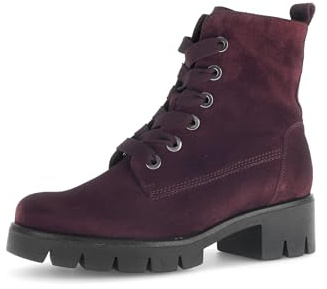 Gabor Damen Chelsea Boots, Frauen Stiefeletten,Booties,halbstiefel,Kurzstiefel,uebergangsschuhe,uebergangsstiefel,flach,Mulberry,40 EU / 6.5 UK
