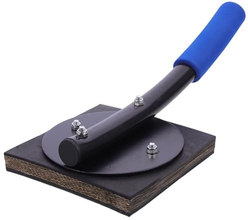 Baluue Gummi Klopfblock Schlagklotz Bodenverlegewerkzeug mit Eisenkern Ergonomisch für Vinyl und Fertigparkettböden