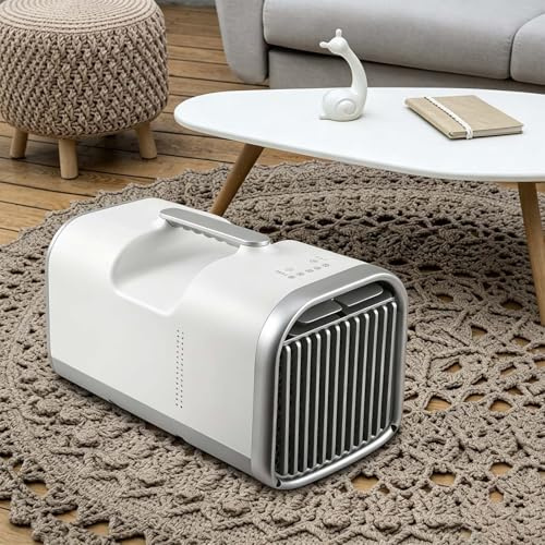Condizionatore Da Viaggio Portatile, Display Digitale, Condizionatore Per Roulotte, Nessuna Installazione Richiesta, Con Timer 12h, Telecomando 60°F-89°F Per Campeggio, Camper, Ten-de.(V1-PRO)