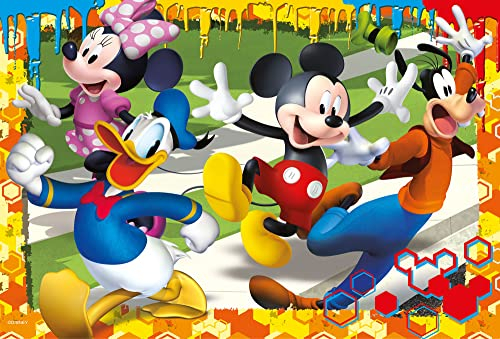 Puzzle Df Plus 250 Mickey Mouse - On The Beach (Puzzle)