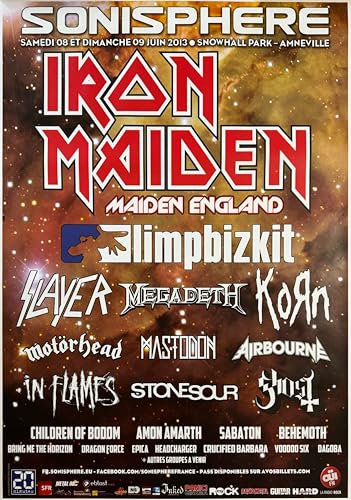 Iron Maiden – Maiden England 2013 – 80 x 120 cm Poster