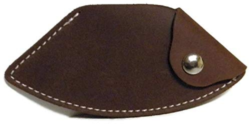 Diamond D Echtes Leder Ulu Messer Qualität Scheide Dark - Für 15,2 cm Messer