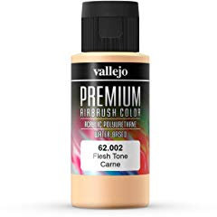 Vallejo Premium RC Couleurs Acrylique pour modélisme/aérographie 60 ML 62002 Fleshtone