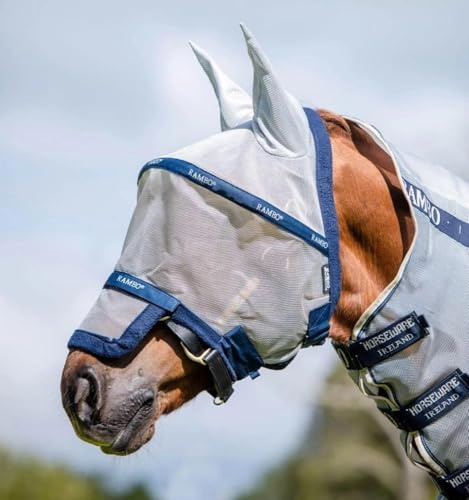 Horseware Amigo Fliegenmaske, silber