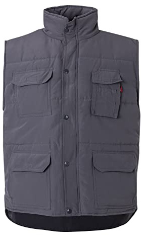 VELILLA Herren Weste mit mehreren Taschen