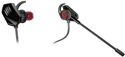MadCatz E.S. Pro+ Gaming Earbuds, Black