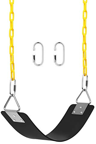 AGPTEK Swing Set,Swing Seat Replacement with 66 Inch Anti-Rust Chains,250LB