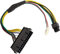Longdex Cable adaptador de fuente de alimentación ATX PSU de 24 pines a 6 pines 18 AWG para placas base HP Z230 Z220 SFF