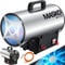 MASKO® Gasheizgebläse Gasheizer Heizkanone Gasheizstrahler 10 KW Bauheizer Gas Heizgerät heizstrahler Heißluftgenerator inkl. Gasschlauch & Druckminderer Heizgebläse für handelsübliche Gasflaschen