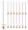Hen Night Accessories 10 Hen Party Shot Glasses Shot Glass with Beaded Necklace