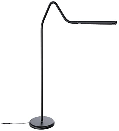 daylight Electra - E35231 - Lampadaire dimmable - Liseuse sur pied à LED - Bras flexible - Dimmable - Noir - LED - Design